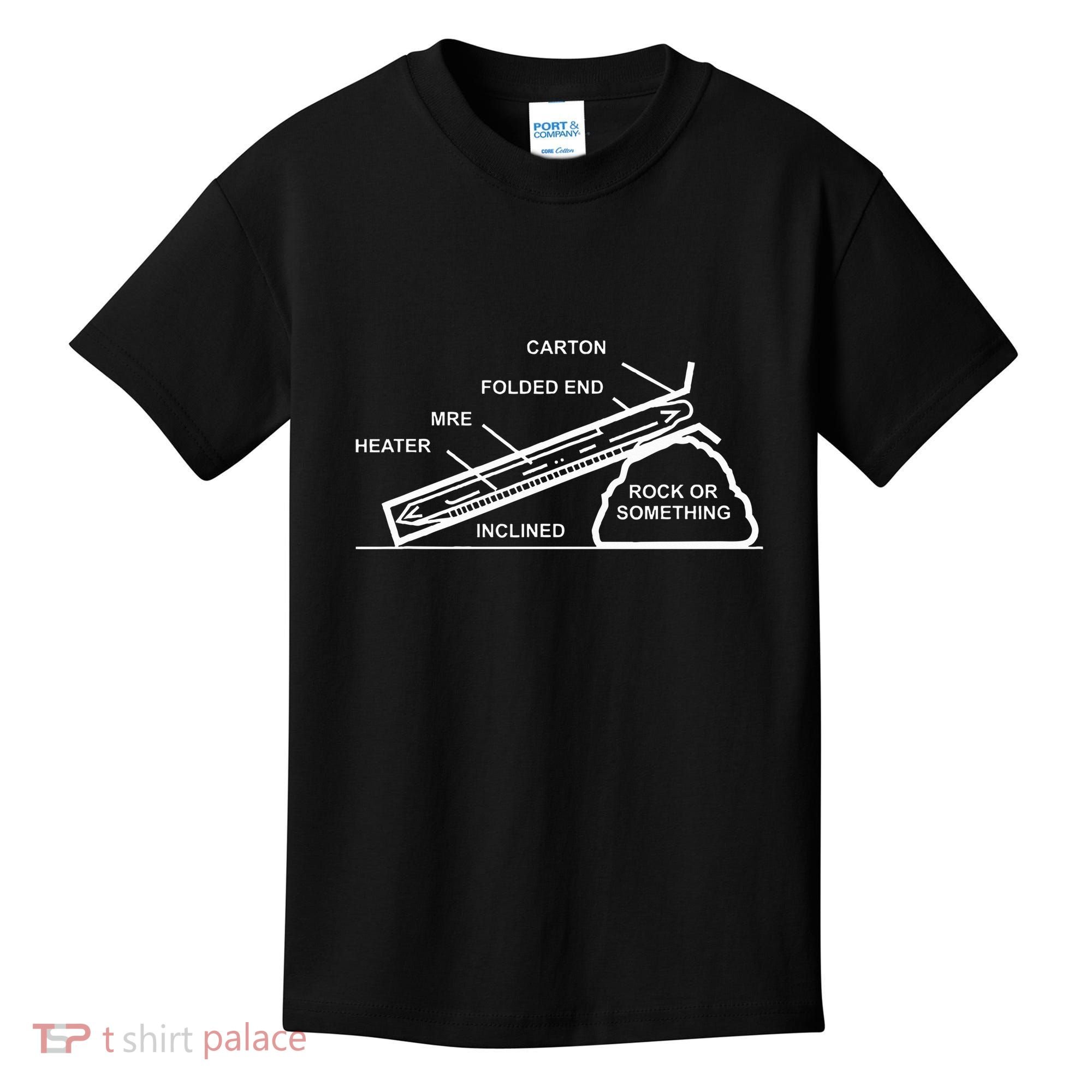 Mre Rock Or Something Military Humor Kids T-Shirt