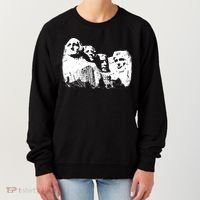 Mount Rushmore Presidents Sculpture Funny Gift Women's Sweatshirt thumb 0