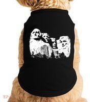 Mount Rushmore Presidents Sculpture Funny Gift Doggie Tank thumb 0