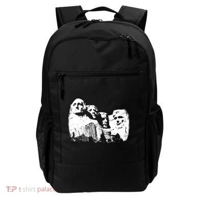 Mount Rushmore Presidents Sculpture Funny Gift Backpack
