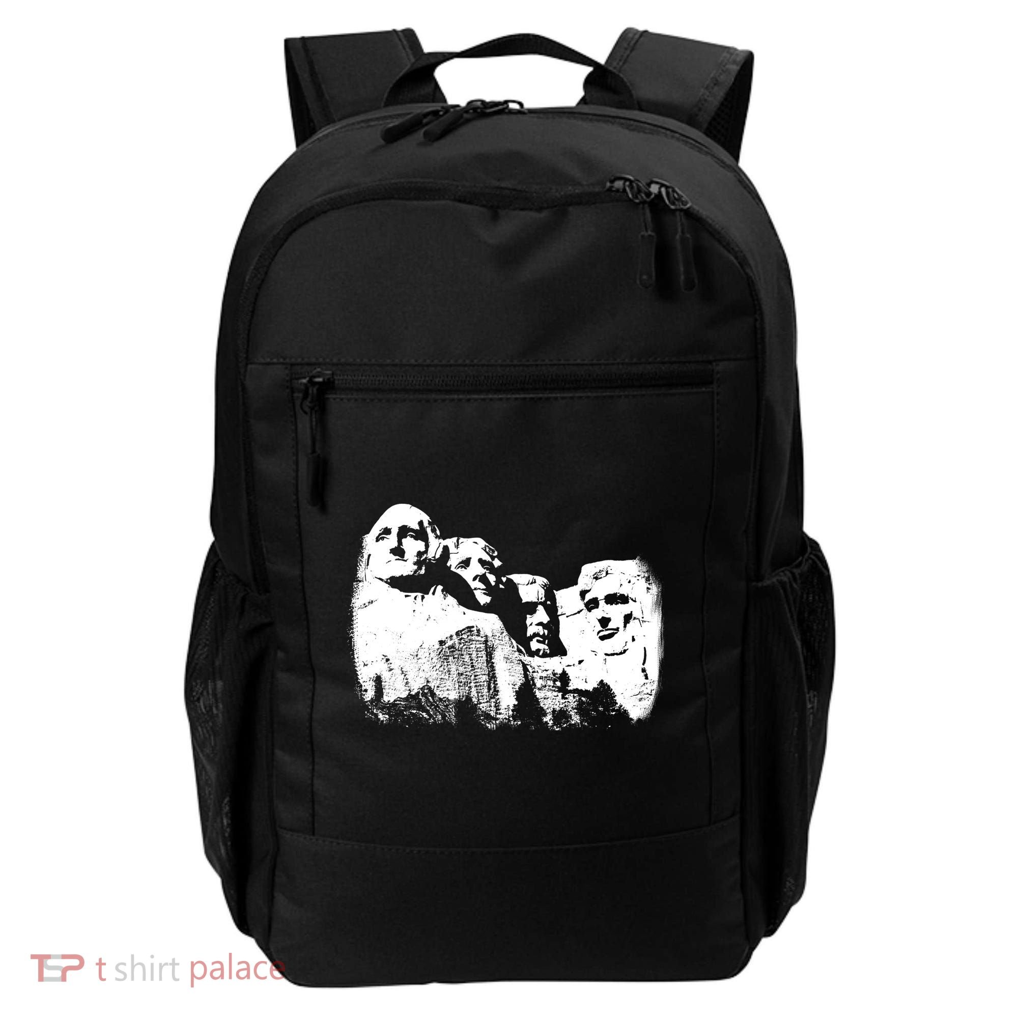 Mount Rushmore Presidents Sculpture Funny Gift Backpack