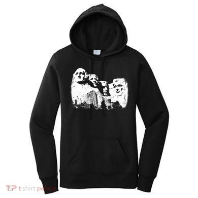 Mount Rushmore Presidents Sculpture Funny Gift Women's Hoodie