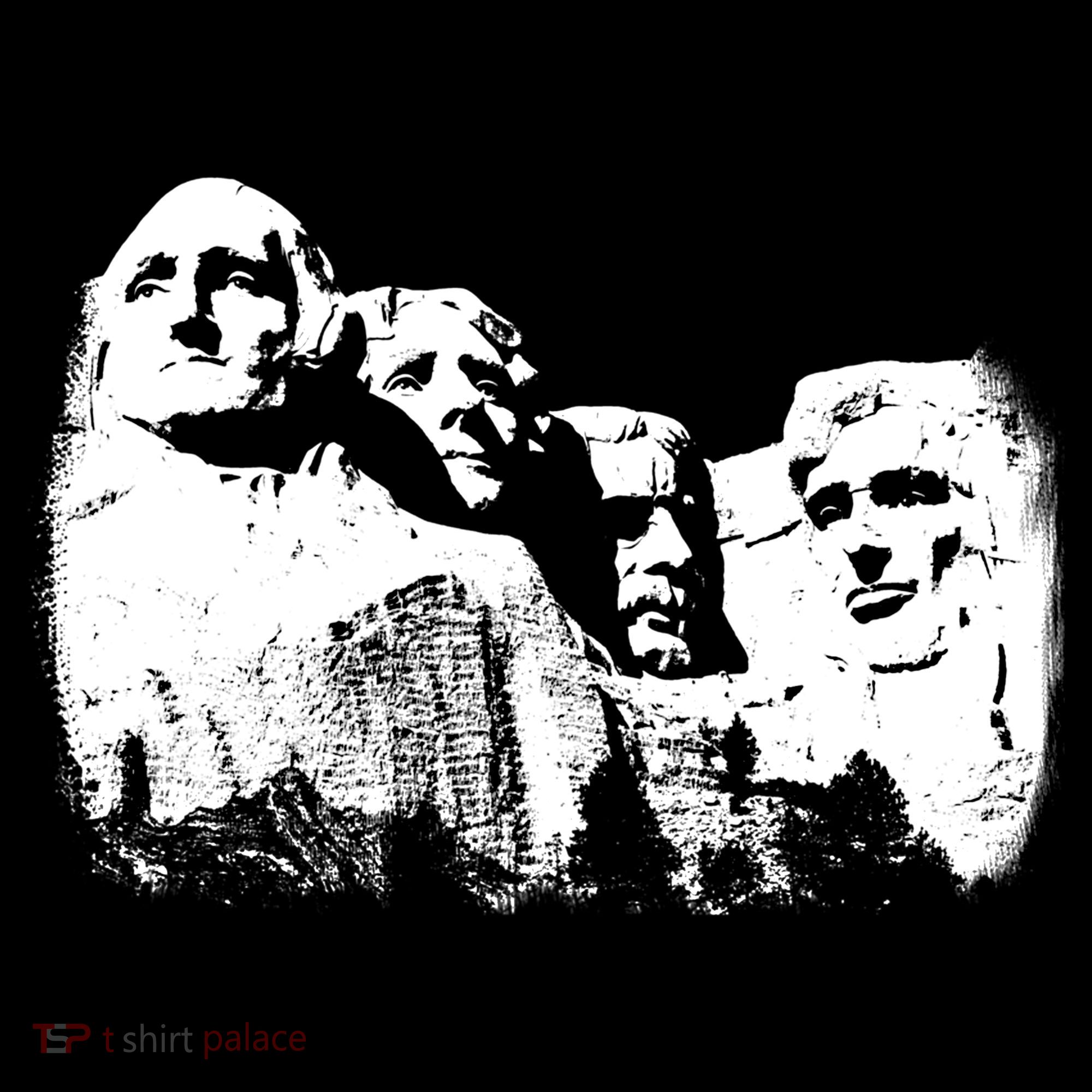 Mount Rushmore Presidents Sculpture Funny Gift Ornament