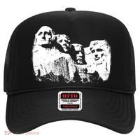 Mount Rushmore Presidents Sculpture Funny Gift Hat thumb 0