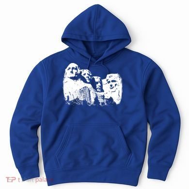 Mount Rushmore Presidents Sculpture Funny Gift Hoodie