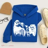 Mount Rushmore Presidents Sculpture Funny Gift Hoodie thumb 4