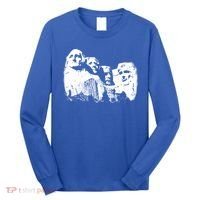 Mount Rushmore Presidents Sculpture Funny Gift Long Sleeve Shirt thumb 0