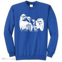Mount Rushmore Presidents Sculpture Funny Gift Sweatshirt thumb 0