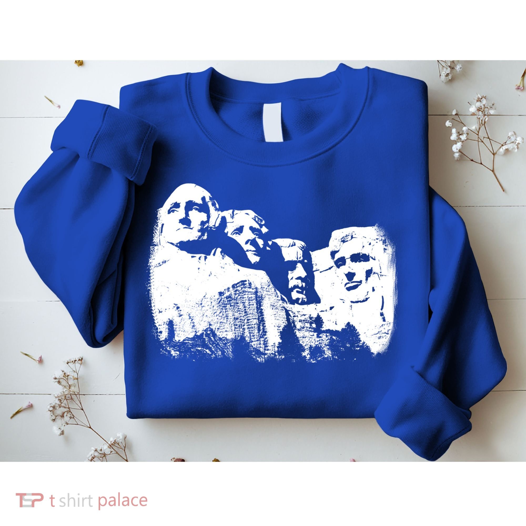 Mount Rushmore Presidents Sculpture Funny Gift Sweatshirt