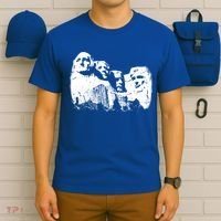 Mount Rushmore Presidents Sculpture Funny Gift T-Shirt thumb 6