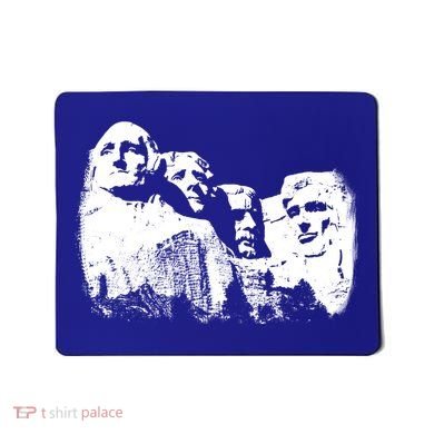 Mount Rushmore Presidents Sculpture Funny Gift Mousepad