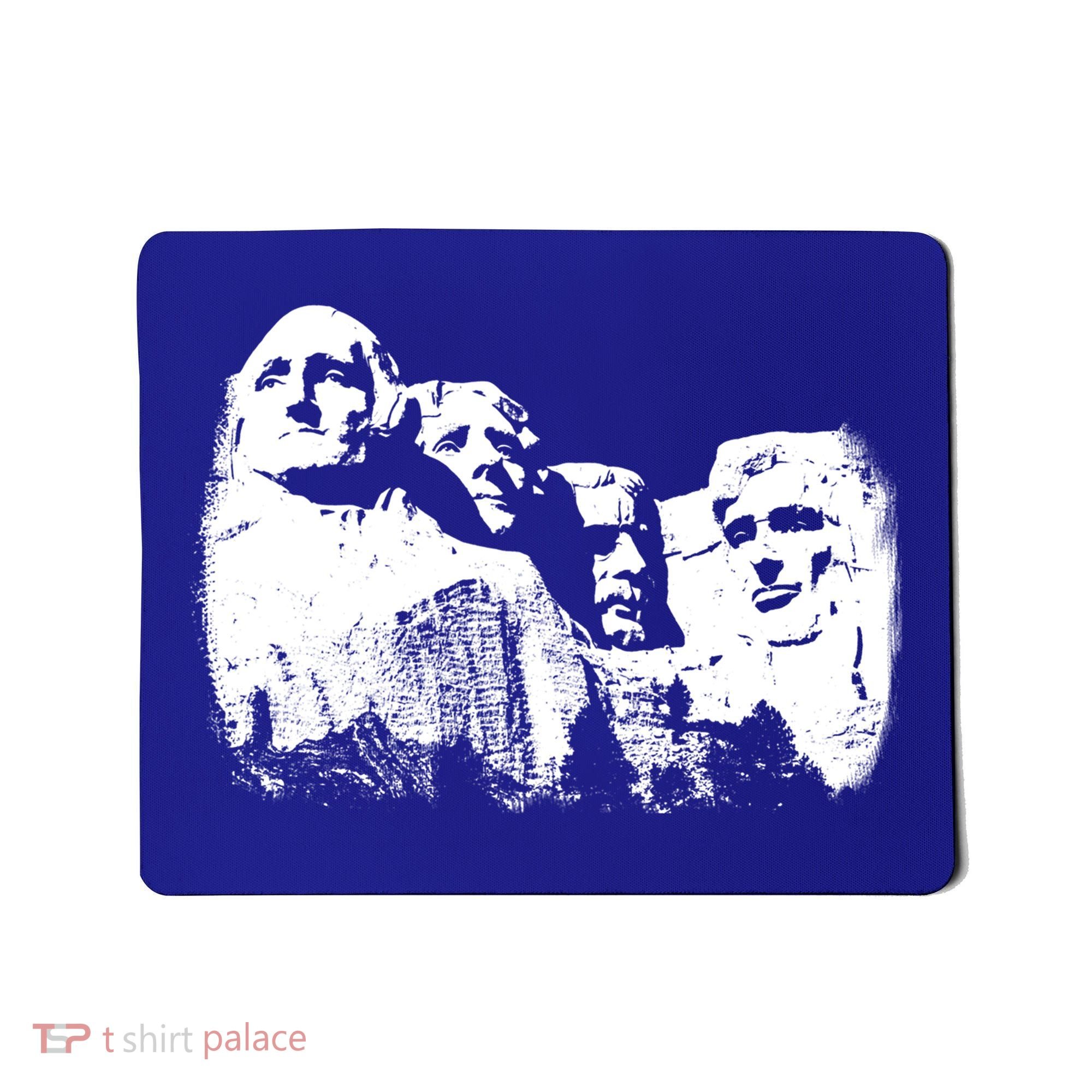Mount Rushmore Presidents Sculpture Funny Gift Mousepad