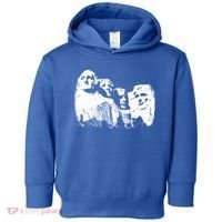 Mount Rushmore Presidents Sculpture Funny Gift Toddler Hoodie thumb 0