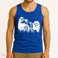 Mount Rushmore Presidents Sculpture Funny Gift Tank Top thumb 3