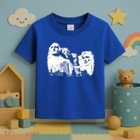 Mount Rushmore Presidents Sculpture Funny Gift Toddler T-Shirt thumb 3