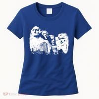Mount Rushmore Presidents Sculpture Funny Gift Women's T-Shirt thumb 0