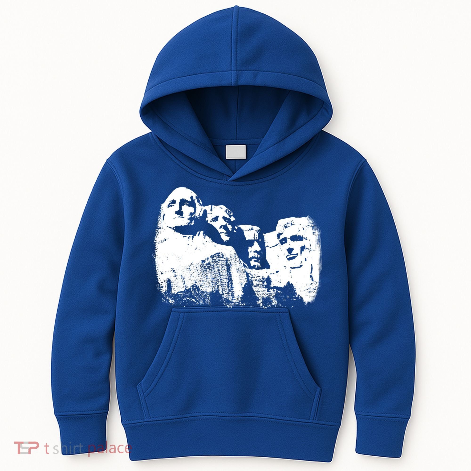 Mount Rushmore Presidents Sculpture Funny Gift Kids Hoodie