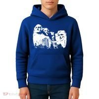 Mount Rushmore Presidents Sculpture Funny Gift Kids Hoodie thumb 4