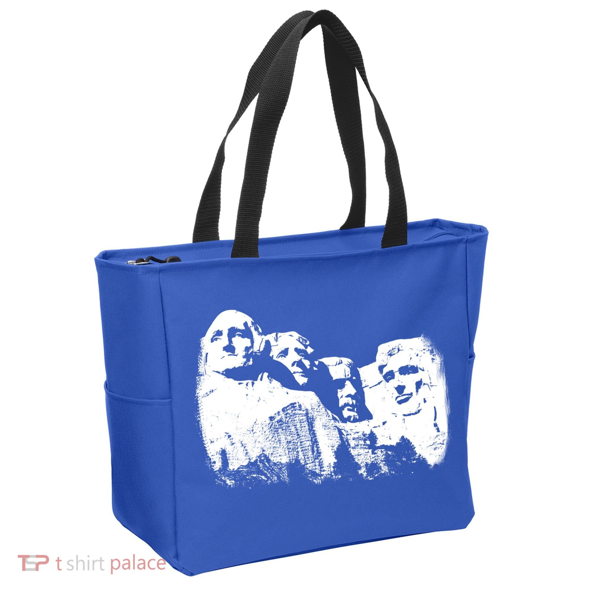 Mount Rushmore Presidents Sculpture Funny Gift Tote Bag