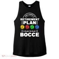 My Retirement Plan Bocce Ball Player Grandpa Bocce Ladies PosiCharge Tri-Blend Wicking Tank thumb 0
