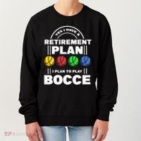 My Retirement Plan Bocce Ball Player Grandpa Bocce Women's Sweatshirt thumb 0