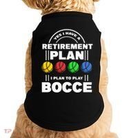 My Retirement Plan Bocce Ball Player Grandpa Bocce Doggie Tank thumb 0