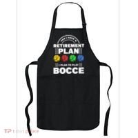 My Retirement Plan Bocce Ball Player Grandpa Bocce Apron thumb 0
