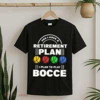My Retirement Plan Bocce Ball Player Grandpa Bocce T-Shirt thumb 2