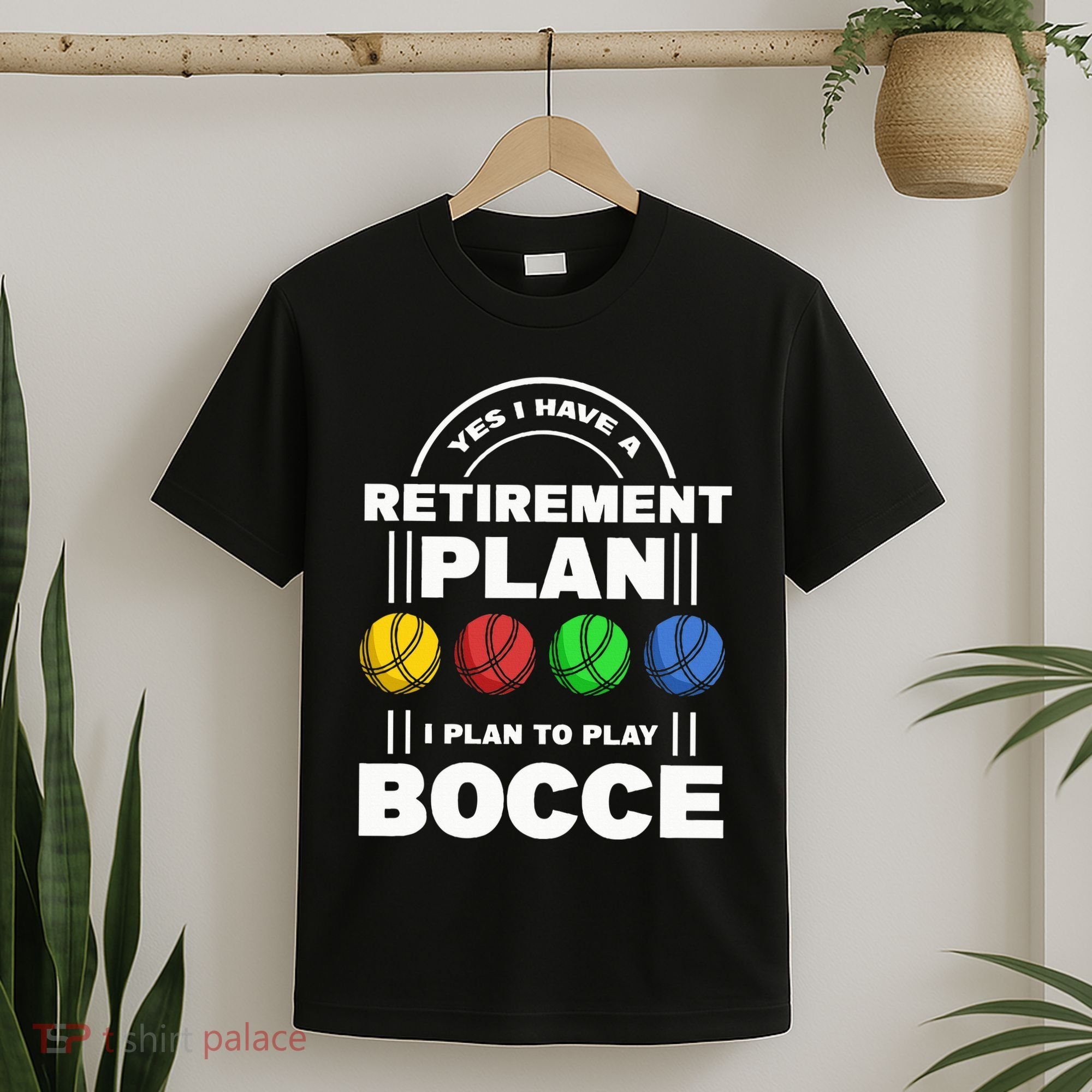 My Retirement Plan Bocce Ball Player Grandpa Bocce T-Shirt