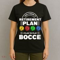 My Retirement Plan Bocce Ball Player Grandpa Bocce T-Shirt thumb 4