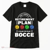 My Retirement Plan Bocce Ball Player Grandpa Bocce Tall T-Shirt thumb 0