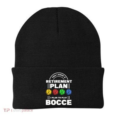 My Retirement Plan Bocce Ball Player Grandpa Bocce Beanie