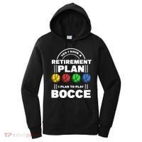 My Retirement Plan Bocce Ball Player Grandpa Bocce Women's Hoodie thumb 0