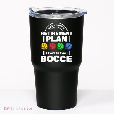 My Retirement Plan Bocce Ball Player Grandpa Bocce Tumbler