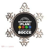 My Retirement Plan Bocce Ball Player Grandpa Bocce Ornament thumb 0
