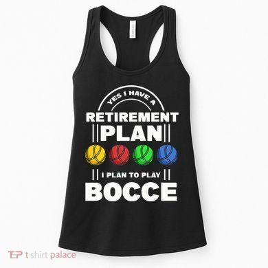 My Retirement Plan Bocce Ball Player Grandpa Bocce Women's Tank Top