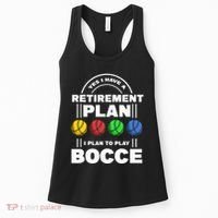 My Retirement Plan Bocce Ball Player Grandpa Bocce Women's Tank Top thumb 0