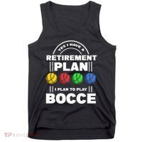 My Retirement Plan Bocce Ball Player Grandpa Bocce Tank Top thumb 0