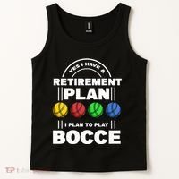 My Retirement Plan Bocce Ball Player Grandpa Bocce Tank Top thumb 2