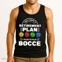 My Retirement Plan Bocce Ball Player Grandpa Bocce Tank Top thumb 3