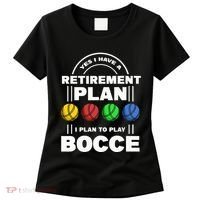 My Retirement Plan Bocce Ball Player Grandpa Bocce Women's T-Shirt thumb 0
