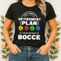 My Retirement Plan Bocce Ball Player Grandpa Bocce Women's T-Shirt thumb 2