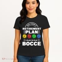 My Retirement Plan Bocce Ball Player Grandpa Bocce Women's T-Shirt thumb 4