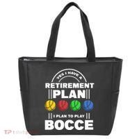My Retirement Plan Bocce Ball Player Grandpa Bocce Tote Bag thumb 0