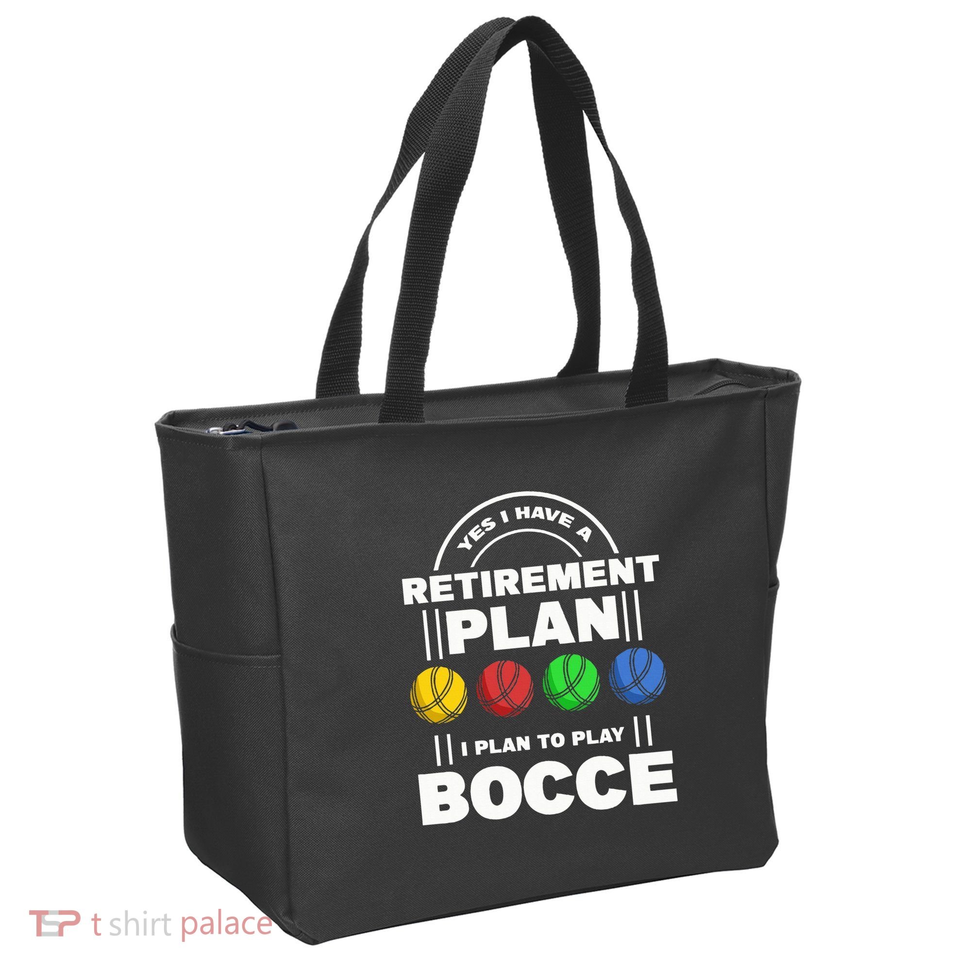 My Retirement Plan Bocce Ball Player Grandpa Bocce Tote Bag