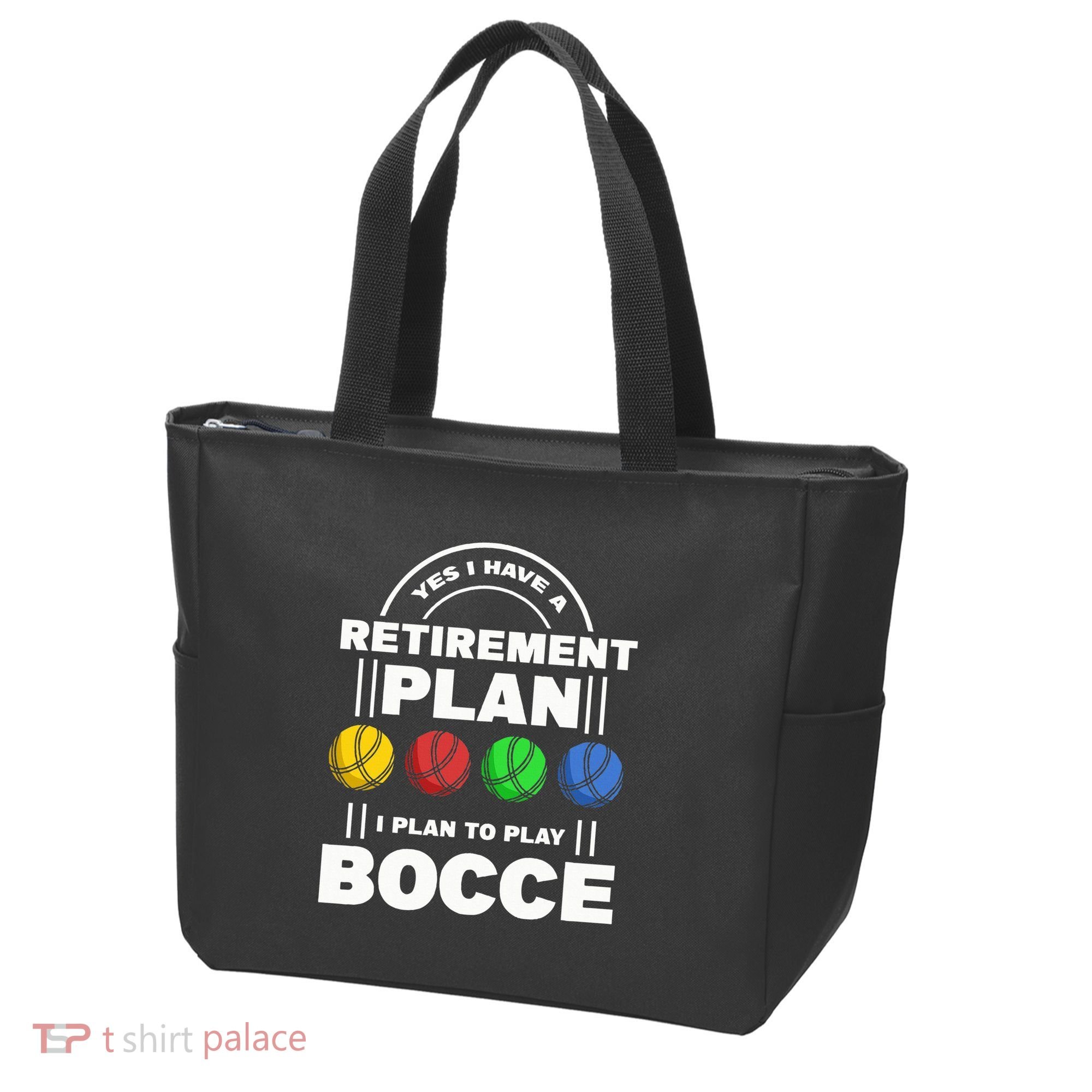 My Retirement Plan Bocce Ball Player Grandpa Bocce Tote Bag