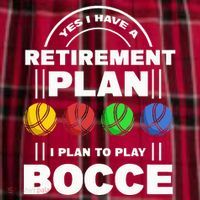 My Retirement Plan Bocce Ball Player Grandpa Bocce Women's Flannel Plaid Pajama Pants thumb 2
