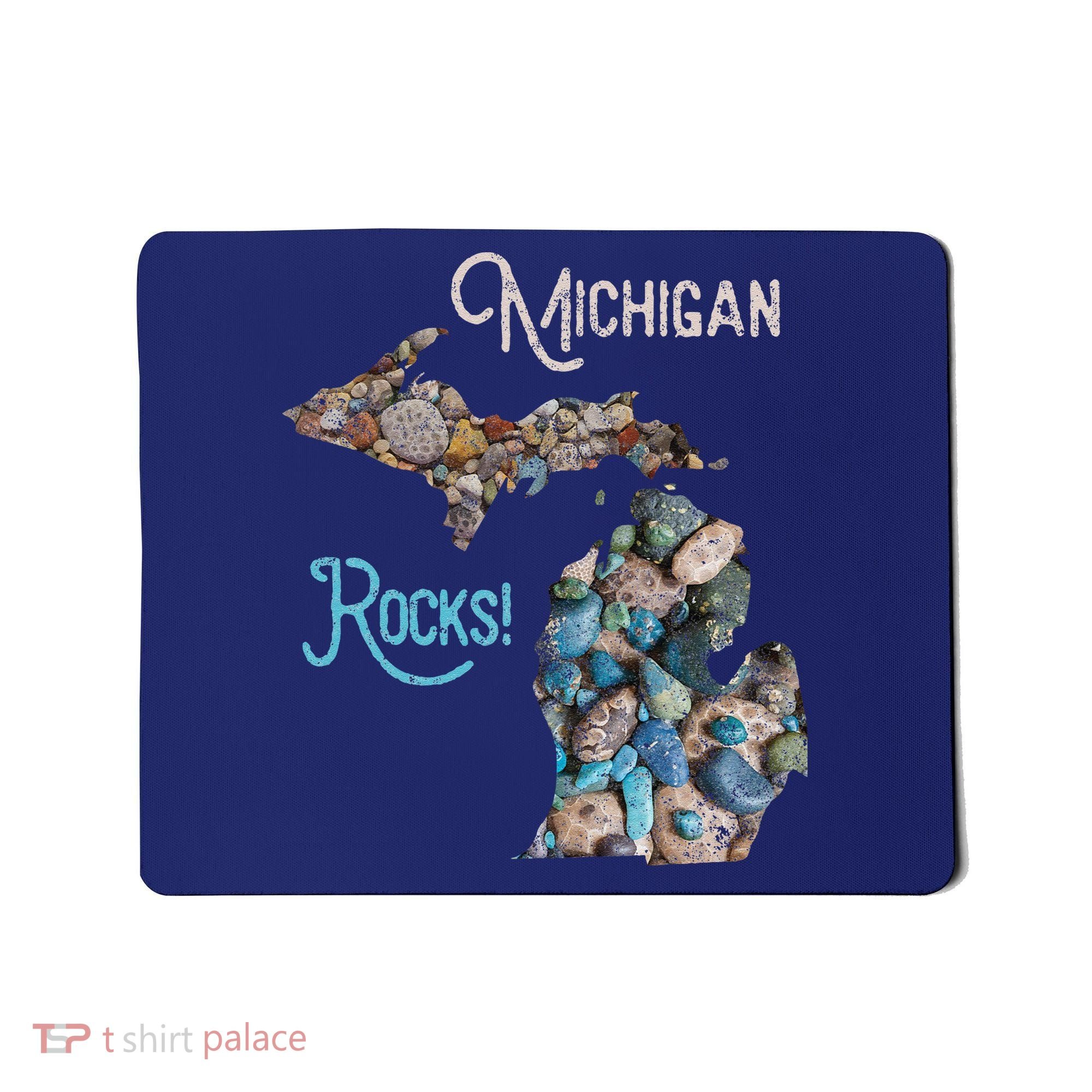 Michigan Rocks Petoskey Stone Hunting Great Lakes State Mousepad