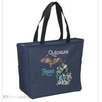 Michigan Rocks Petoskey Stone Hunting Great Lakes State Tote Bag thumb 2