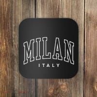 Milan Retro Preppy Italy Souvenir Coaster thumb 0
